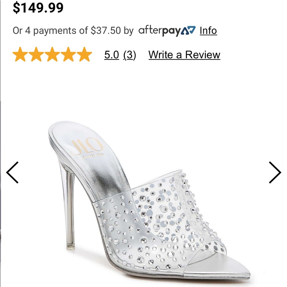 JLO Temptationz Glitter Heel